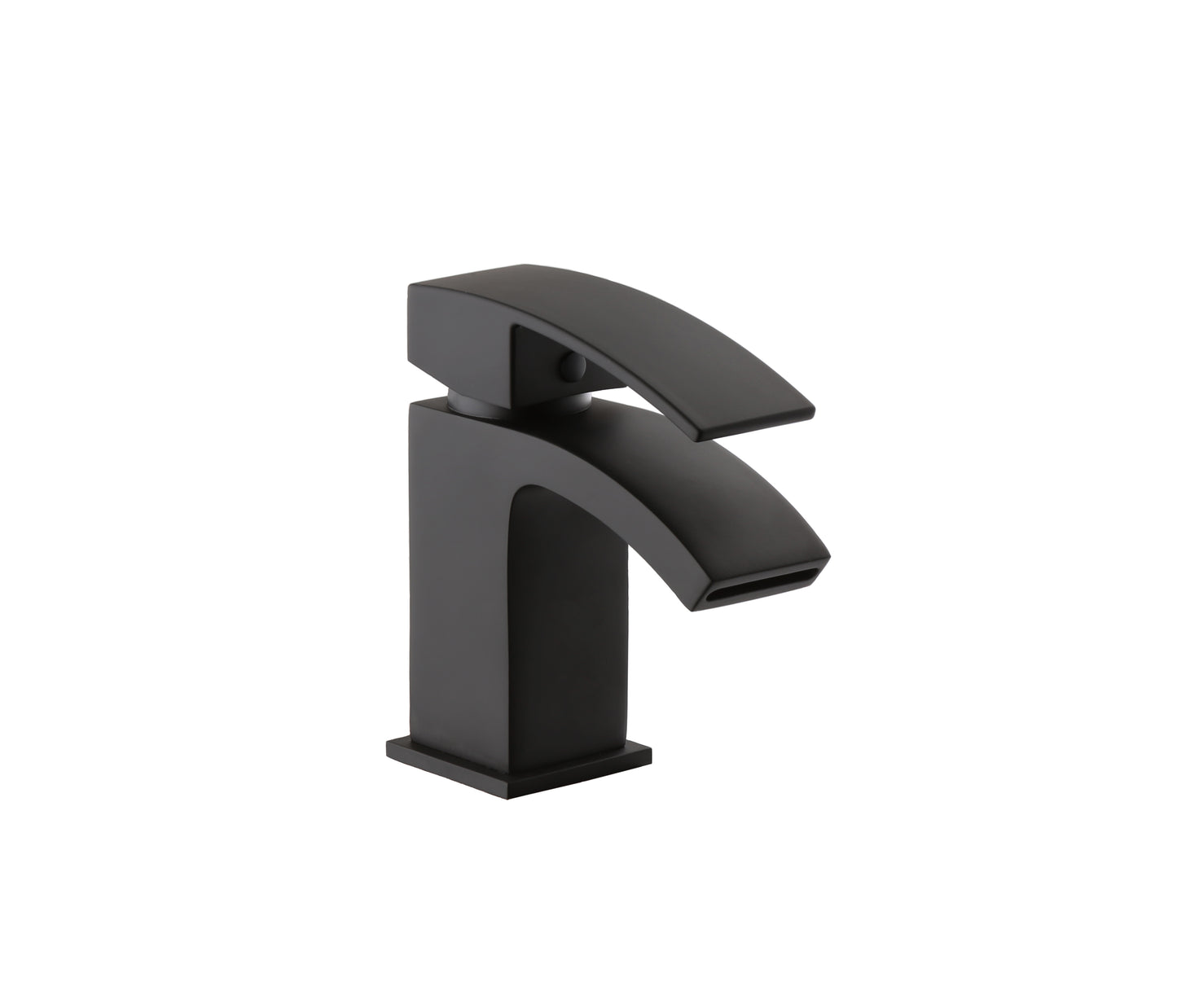 FIUTO NERO MONO BASIN MIXER MATT BLACK TAP007FI