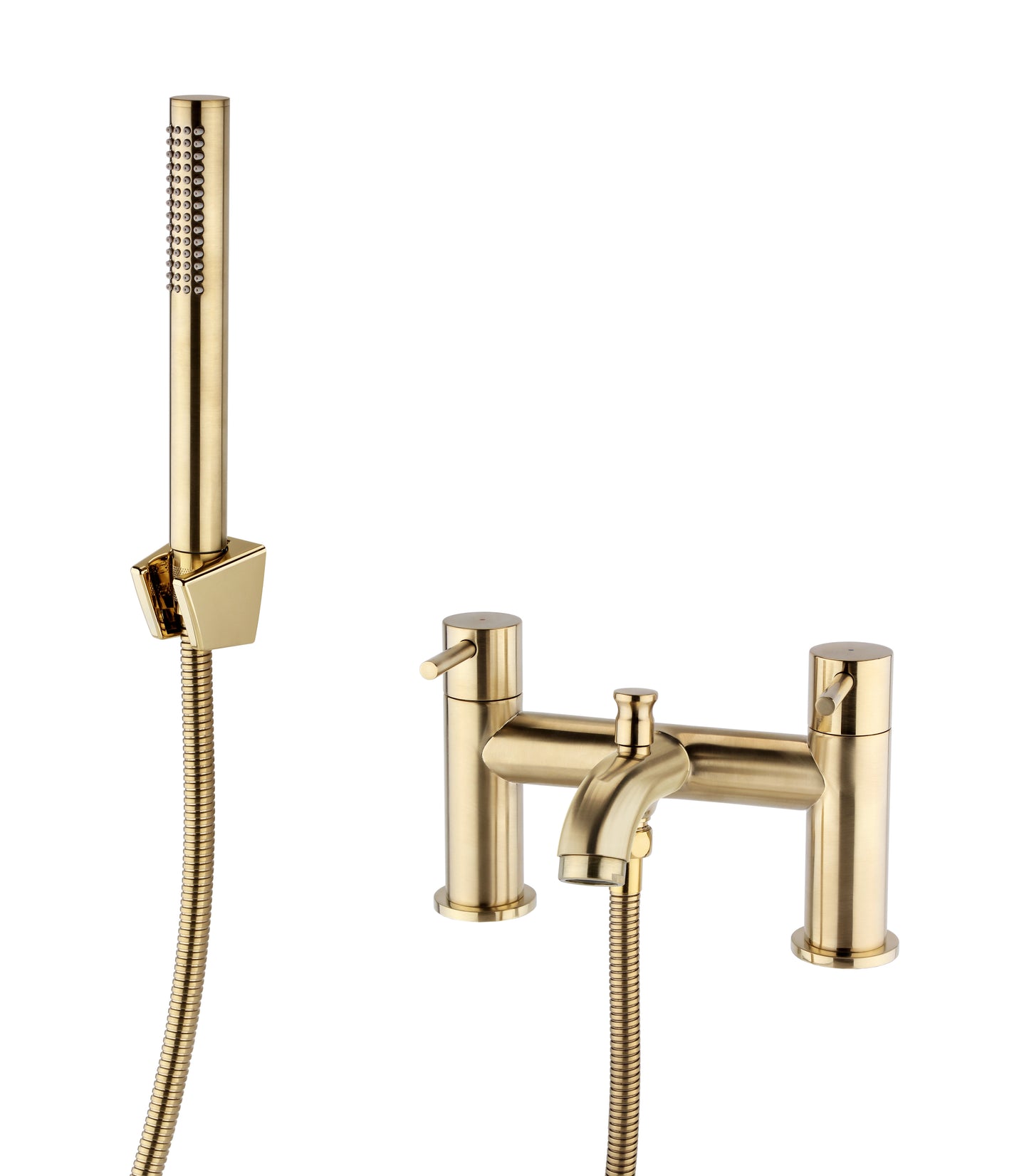 OTTONE BATH SHOWER MIXER BRUSHED BRASS TAP142OT