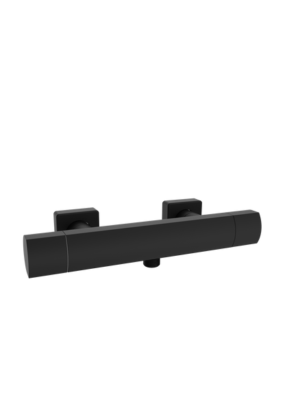 KOLT THERMOSTATIC BAR SHOWER MATT BLACK WITH SLIDE RAIL KIT SHO311KBL SHO312KBL