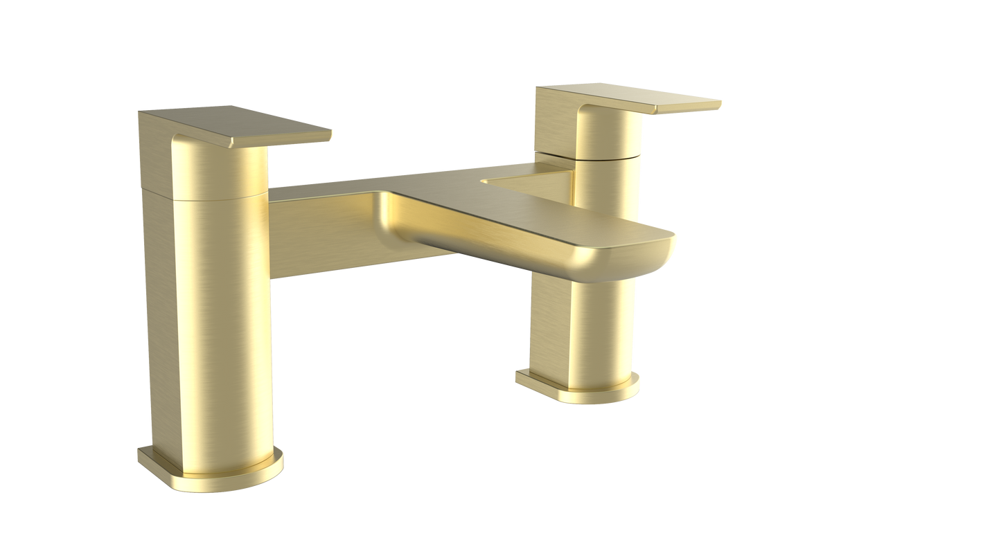 KOLT BATH FILLER BRUSHED BRASS TAP324KBB